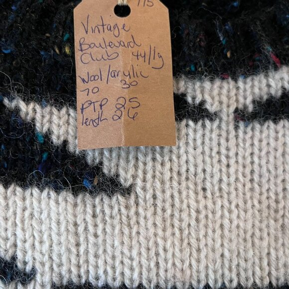 (VMC) Rare Find. Vintage Boulevard Club. Unisex Sweater. - Picture 10 of 10
